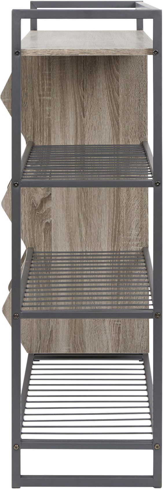 Signature Design by Ashley® Maccenet Gray Shoe Rack-3