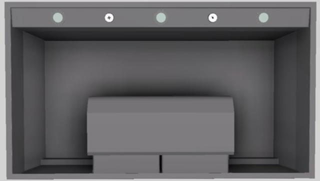 Vent-A-Hood® Designer Series 42" Gunsmoke Wall Mounted Range Hood-3