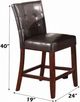 ACME Furniture Britney Espresso Counter Height Chair-2