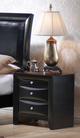 Coaster® Briana Black Nightstand-1
