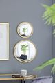 A & B Home Gold Convex Wall Mirror -4