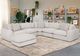 Franklin™ Marcella 5-Piece Meade Linen L-Shape Sectional-1