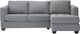 Palliser® Furniture Customizable Barrett 2-Piece Right-Arm Facing Loveseat Sectional and Chaise-1