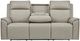 Flexsteel® Vernon Dove Gray Power Reclining Sofa-4