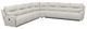 La-Z-Boy® Palmer Chalk Reclining Sectional with Custom Layout Options-0