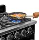Unique Appliances Classic Retro 30" Midnight Black Freestanding Gas Range-4