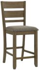 Liberty Furniture Brook Bay Gray/Sandstone Counter Height Chair-0