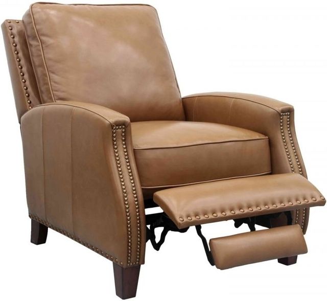 BarcaLounger® Melrose Shoreham Ponytail Leather Manual Recliner-1