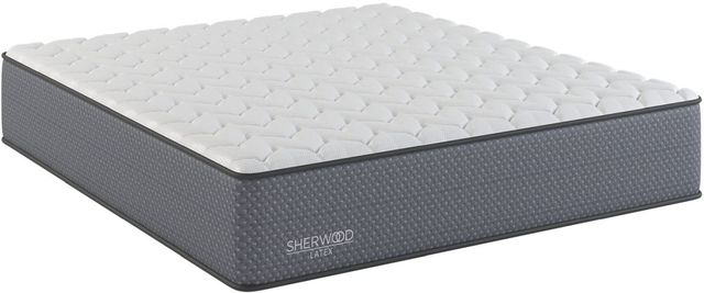 Sherwood® Bedding National Barcelona II Hybrid 12.5" Firm Tight Top Queen Mattress-0