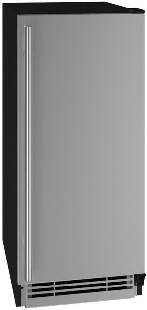 U-Line 15" 3.1 Cu. Ft. Stainless Steel Compact Refrigerator