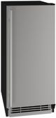 U-Line® 15" 3.1 Cu. Ft. Stainless Steel Compact Refrigerator-0