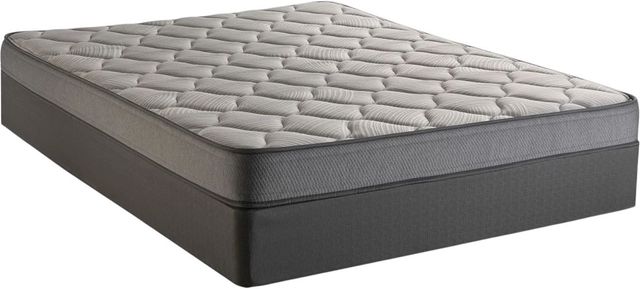 Restonic® Brooks 7.5'' Foam Medium Tight Top King Mattress-0