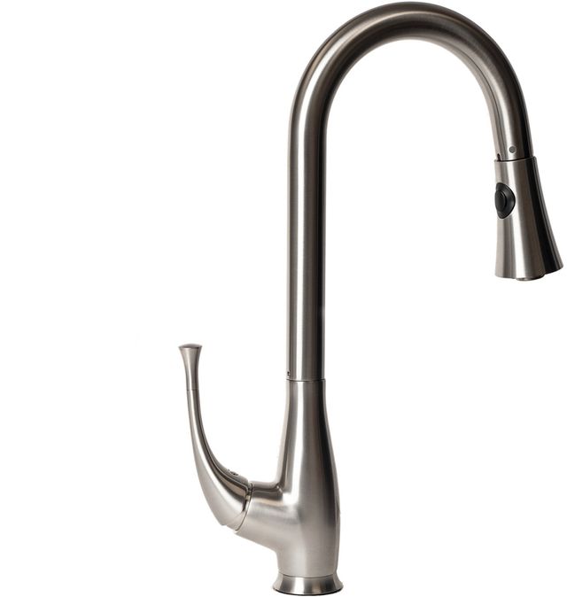ZLINE Castor Brushed Nickel Pull Down Kitchen Faucet-1