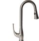 ZLINE Castor Brushed Nickel Pull Down Kitchen Faucet-1