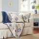 Olliix by Madison Park Blue Bayside Oversized Quilted Throw-1