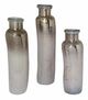 A & B Home 3-Piece Gold/Gray Vase-0