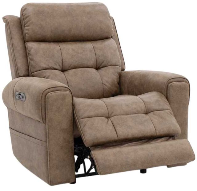 Liberty Furniture Sergeant Canyon Silt Big and Tall Power Recliner-1