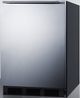 Summit® 24" 5.1 Cu. Ft. Stainless Steel Compact Refrigerator-1
