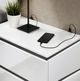 Furniture of America® Birsfelden White Nightstand-2