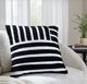 Renwil® Stella Black/White 20''x20'' Decorative Pillow-4