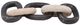 Dovetail Furniture Yago Black/Cream Chain Link-0