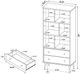 Coaster® Winifred Distressed Pine/Gray Bookcase-4