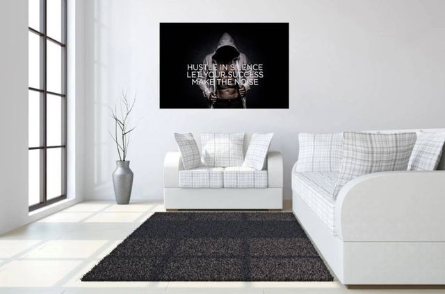 Classy Art Hustle Noise Wall Art-3