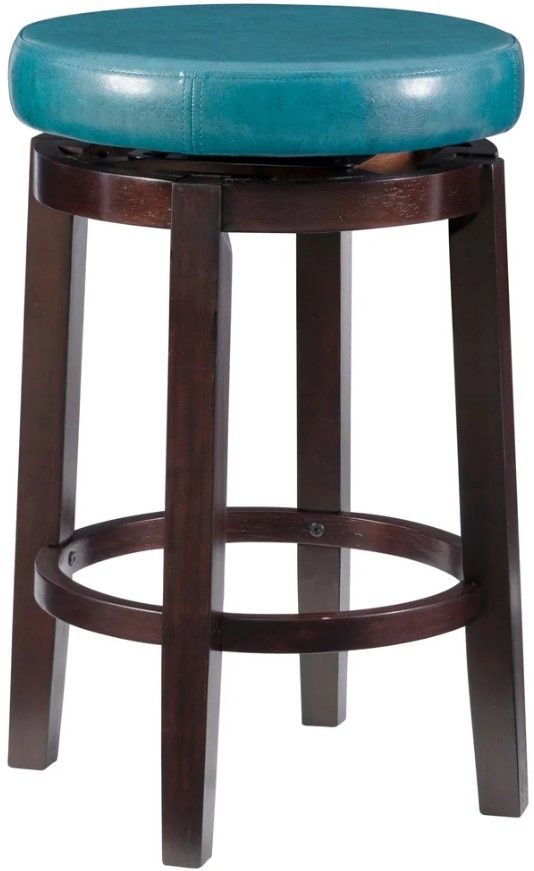 Linon Maya Teal Counter Stool-3