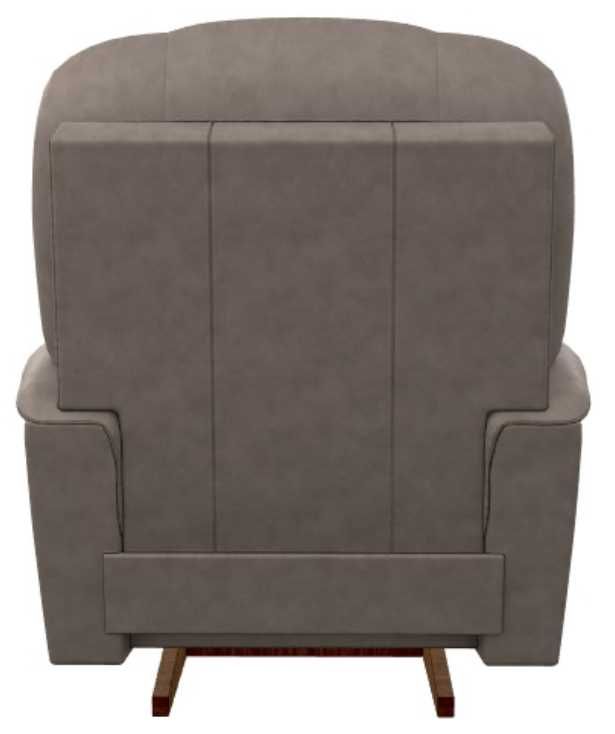La-Z-Boy® Jasper Stone Leather Manual Rocking Recliner-4