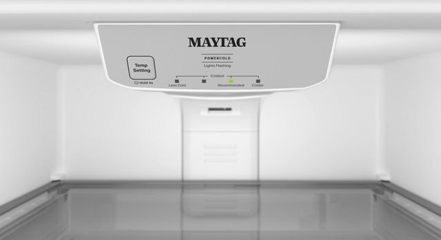 Maytag® 33" 21.3 Cu. Ft. White Top Freezer Refrigerator with Garage Mode-4