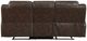 Homelegance® Hazen Dark Brown Double Manual Reclining Sofa-3