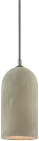 Currey & Company Stonemoss Hiroshi Gray/Portland Cylindrical Pendant Lighting-0