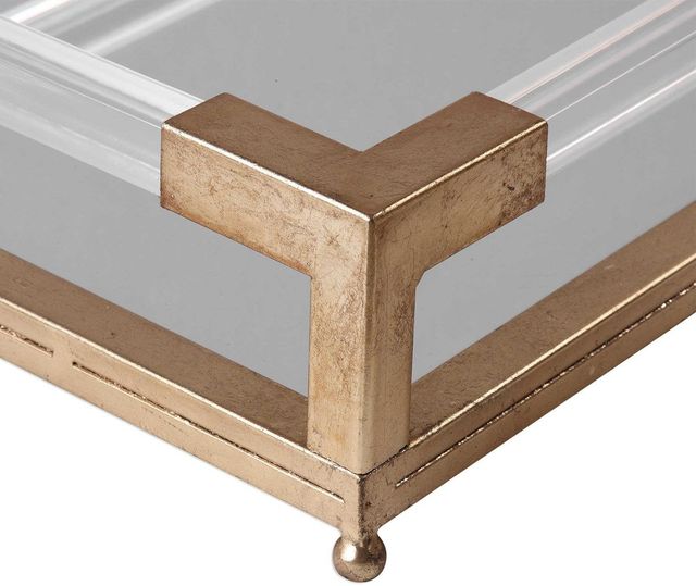 Uttermost® Balkan Gold Mirrored Tray-3