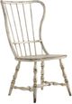 Hooker® Furniture Sanctuary Vintage Chalky White Spindle Back Side Chair-0