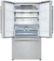 FORNO® Aosta Series Alta Qualita 36" 22.4 Cu. Ft. Stainless Steel Counter Depth French Door Refrigerator-1