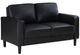 Coaster® Ruth 2-Piece Black Stationary Seating Set-3