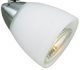 Cal® Lighting & Accessories Brushed Steel/White Track Light-1