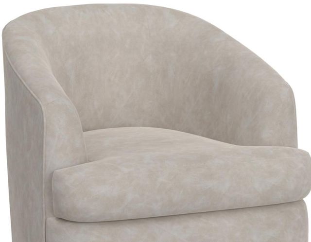International Furniture Direct Tumbi Ivory Swivel Accent Chair-2