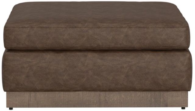 International Furniture Direct Georgia Brown Square Ottoman-2