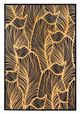 Zuo® Flora Black and Gold Canvas-1