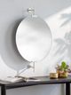 Surya Anastasya Antiqued Metallic/Silver 32" Accent Mirror-2