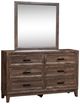 Liberty Furniture Ridgecrest 4-Piece Cobblestone Queen Panel Bedroom Set with Chest-4