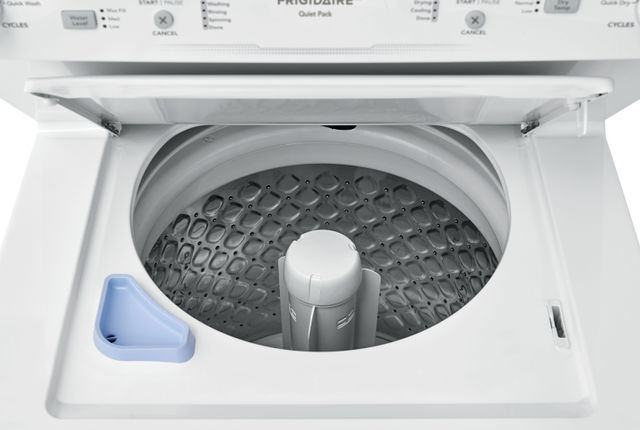 Frigidaire® 3.9 Cu. Ft. Washer, 5.6 Cu. Ft. Dryer White Electric Stack Laundry-8