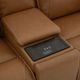 Liberty Furniture Callihan 6-Piece York Butternut Leather Power Reclining Curved Sectional-4