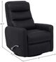 Parker House® Hercules Black Manual Swivel Glider Recliner-3