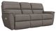 La-Z-Boy® Ava Onyx Power Reclining Sofa with Headrest and Lumbar-0