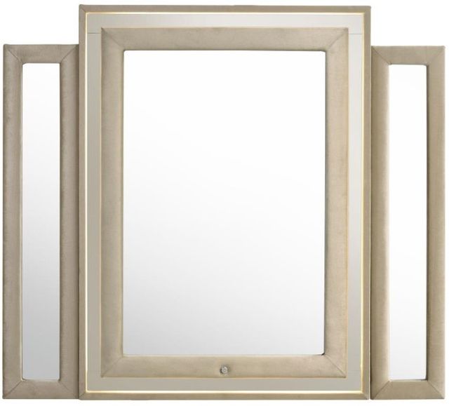 Coaster® Lorient Camel/Ivory Dresser Mirror-1