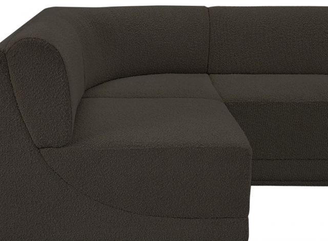 Meridian Furniture Ollie 5-Piece Brown Modular Sectional-3
