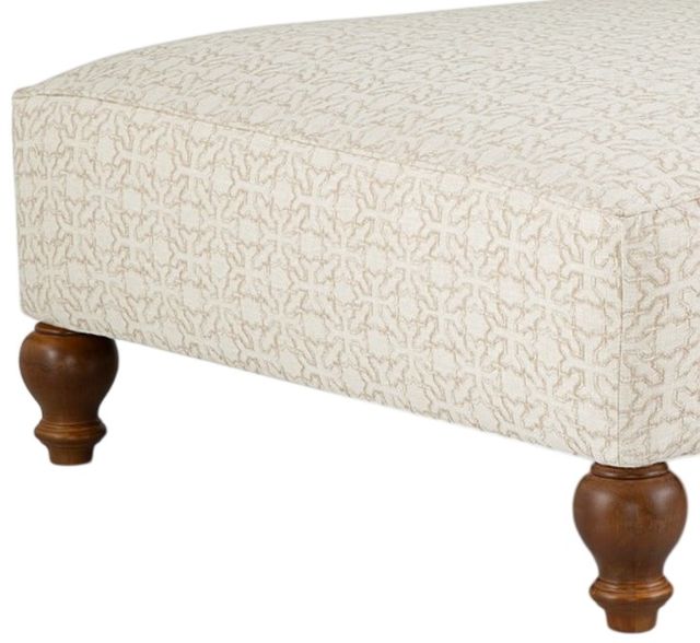 Best® Home Furnishings Customizable Renelle Cocktail Ottoman with Dark Walnut Legs-1