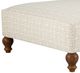 Best® Home Furnishings Customizable Renelle Cocktail Ottoman with Dark Walnut Legs-1